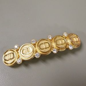Vintage Christian Dior Hair Barrette Clip